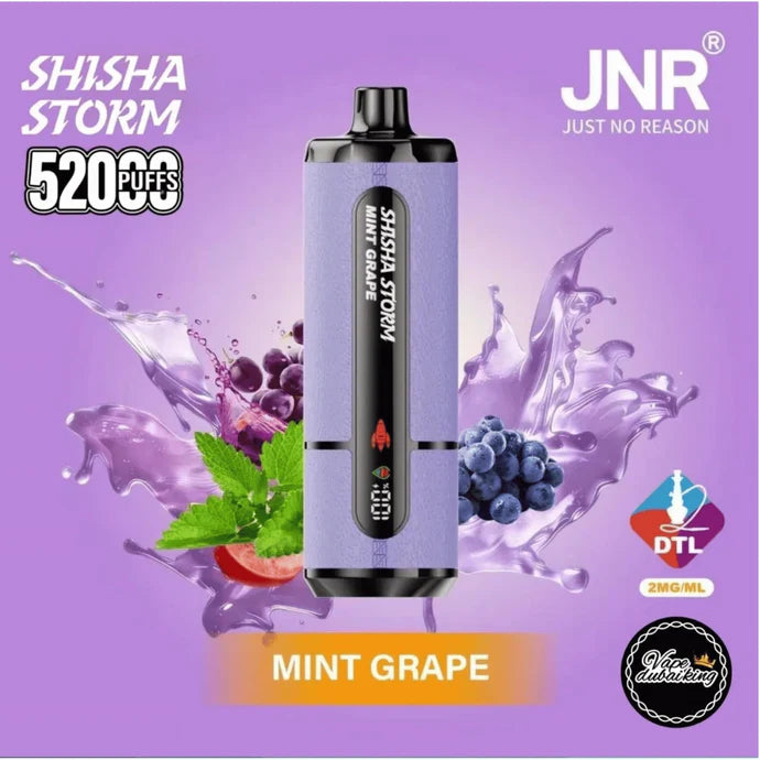 JNR Shisha Storm 52000 Puffs