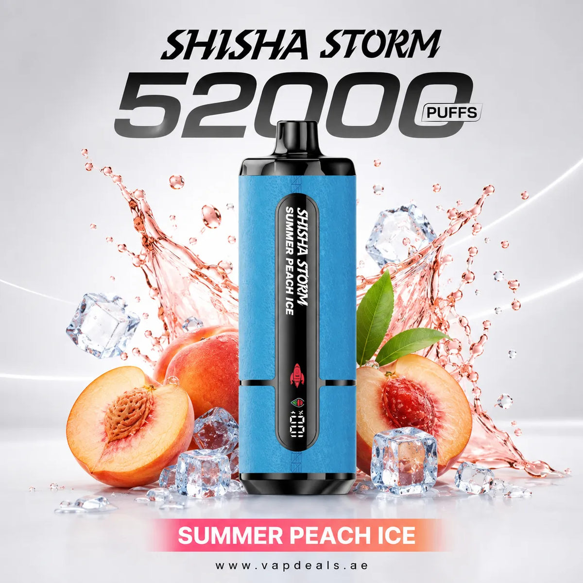 JNR Shisha summer peach ice
