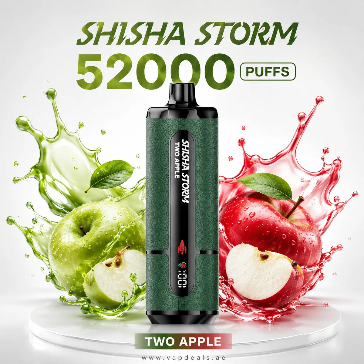 JNR Shisha two apple 