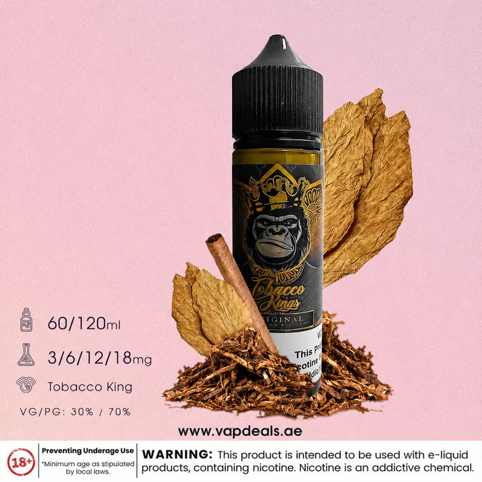 Tobacco Kings Original E juice by Dr. Vapes