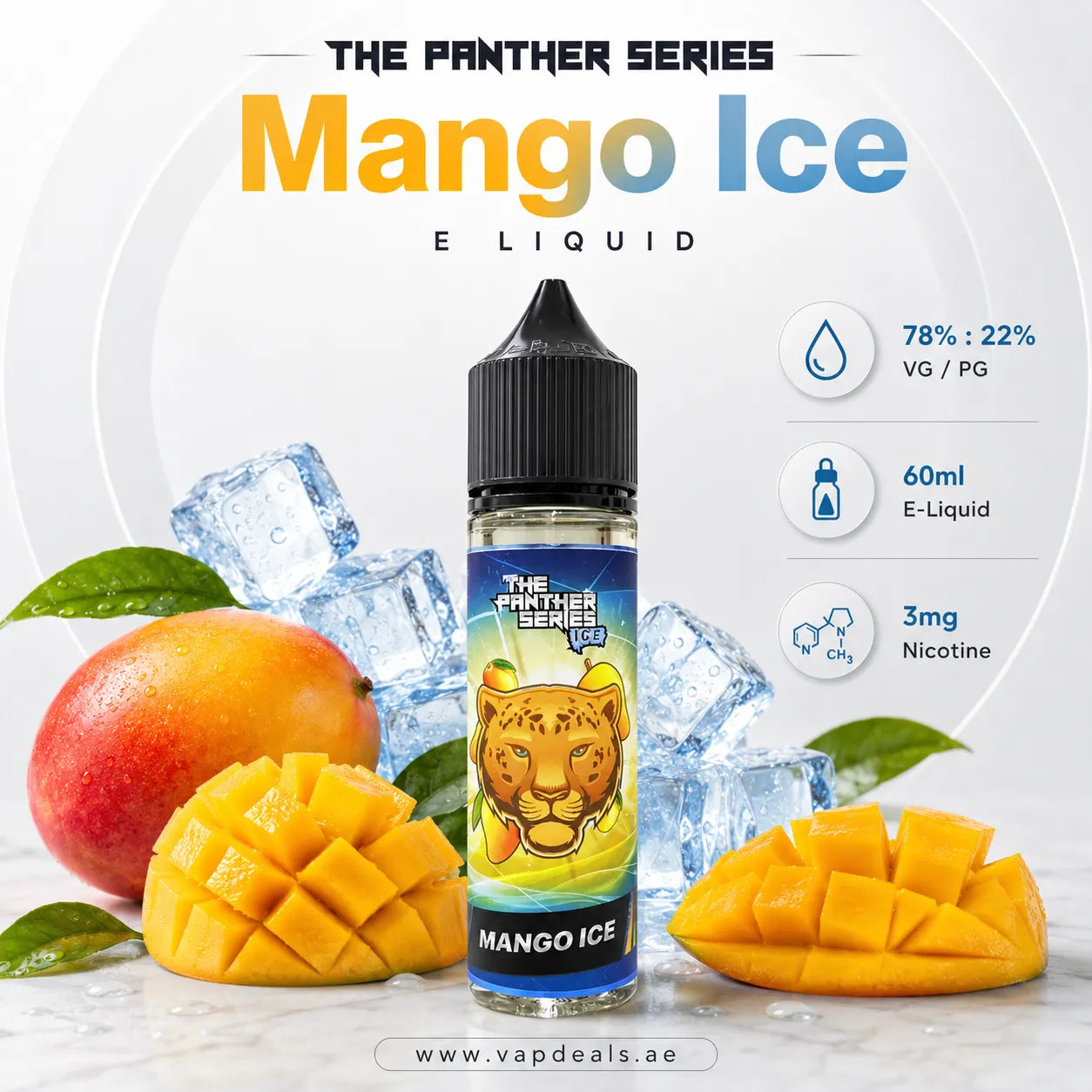 Mango Ice - The Panther Series Ice  by Dr. Vapes