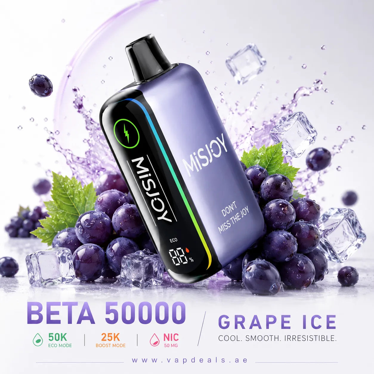 Misjoy Beta grape ice
