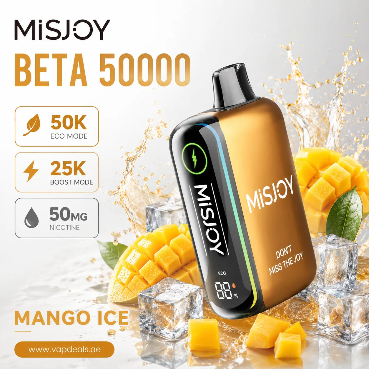 Misjoy Beta mango ice
