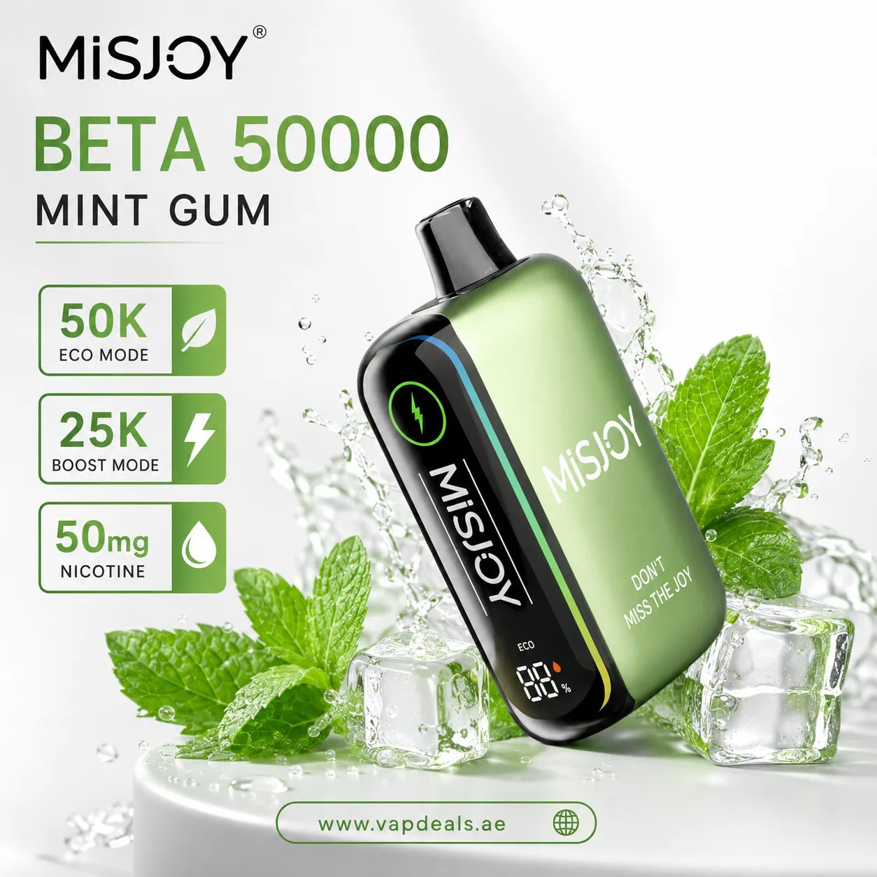 Misjoy Beta mint gum