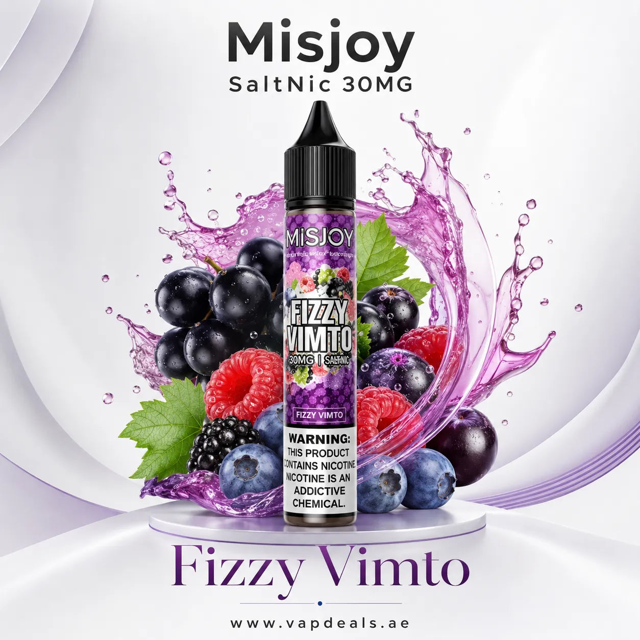 Misjoy Salt Nicotine fizzy vimto