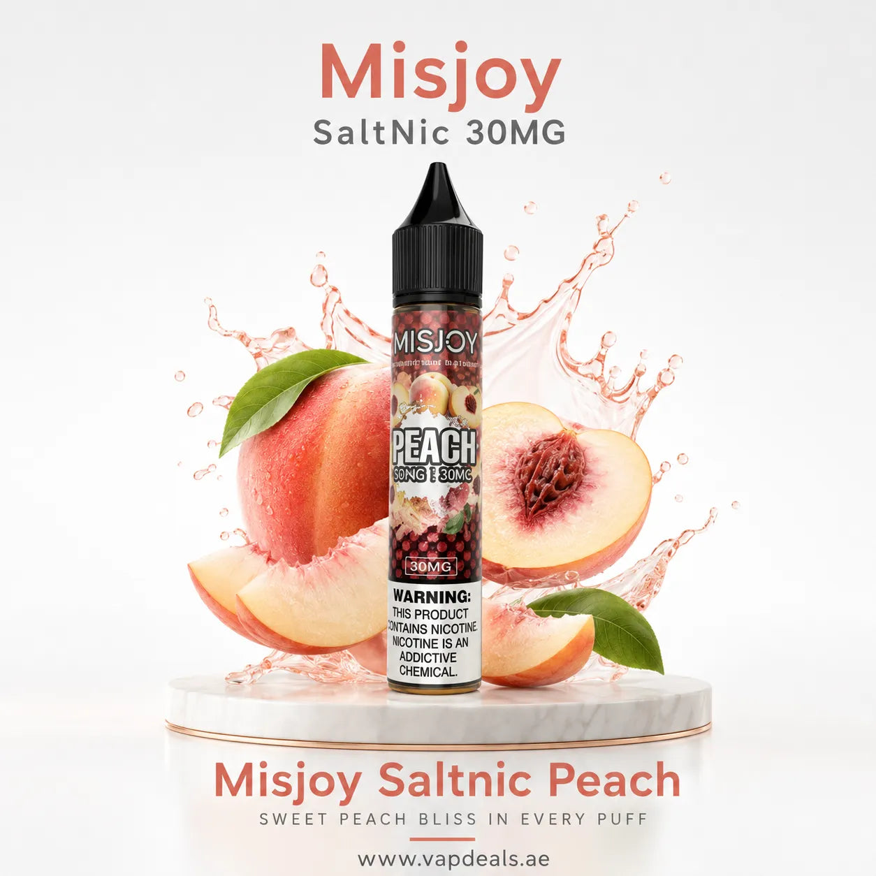 Misjoy Salt Nicotine peach 