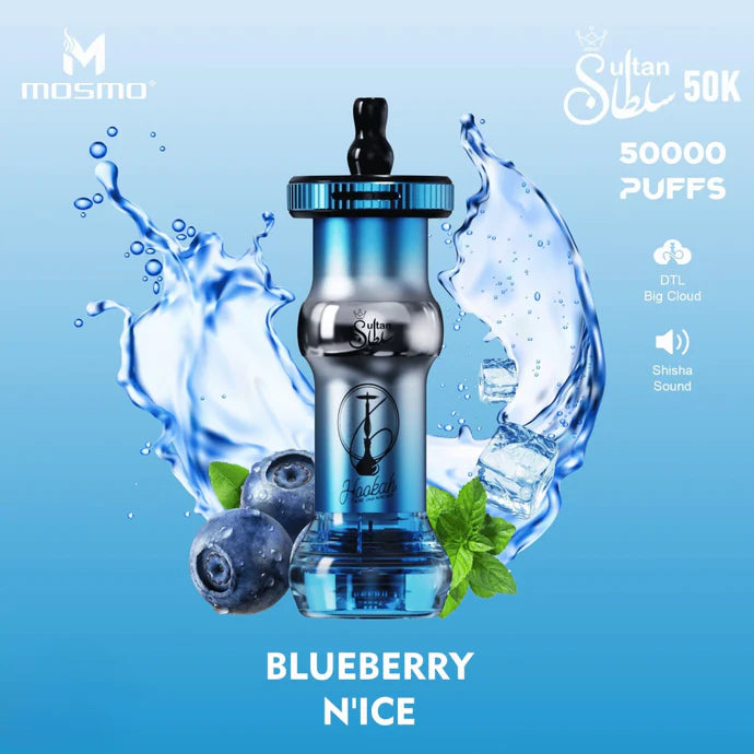 Mosmo Sultan 50k Puffs DTL E-hookah Disposable Vape Kit