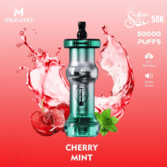 Mosmo Sultan 50k Puffs DTL E-hookah Disposable Vape Kit