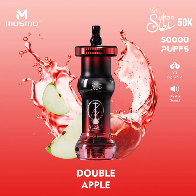 Mosmo Sultan 50k Puffs DTL E-hookah Disposable Vape Kit