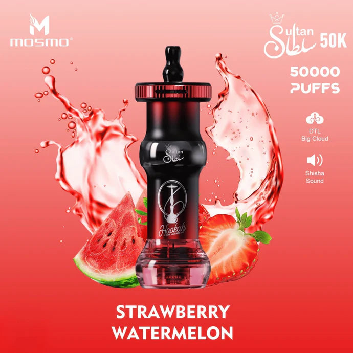 Mosmo Sultan 50k Puffs DTL E-hookah Disposable Vape Kit