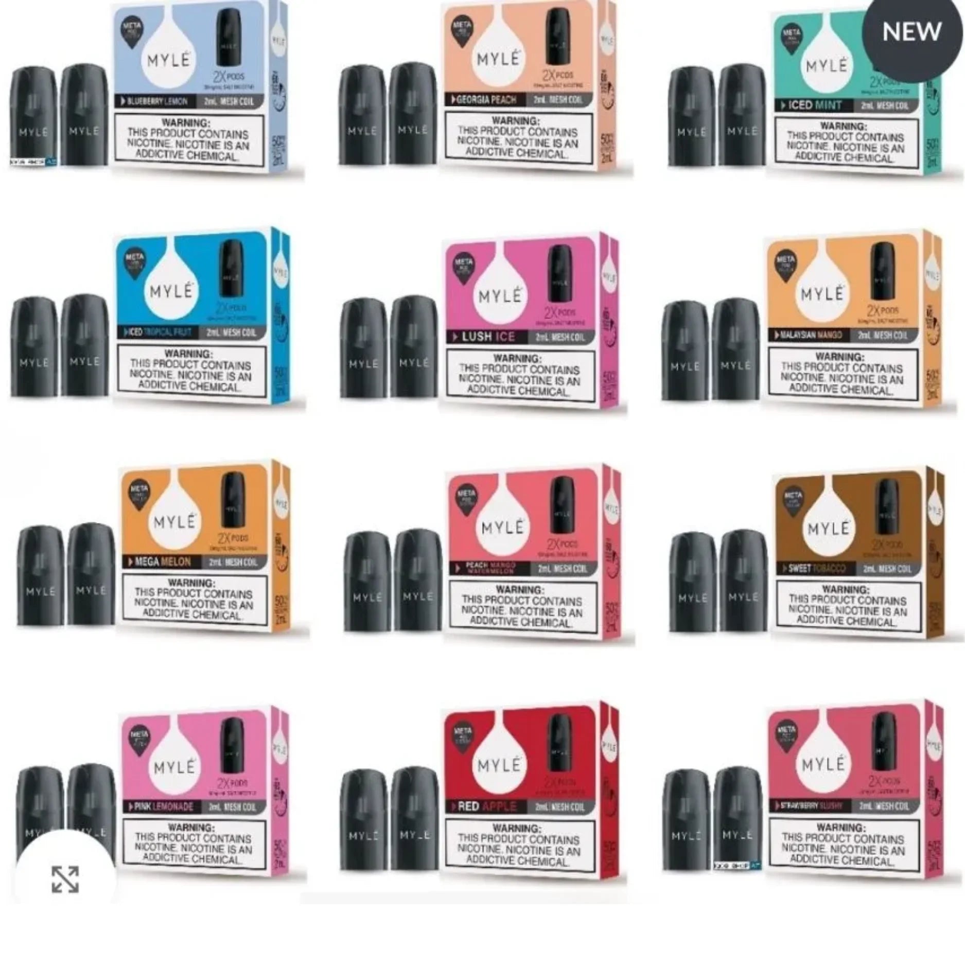 Myle V5 Meta Pods 