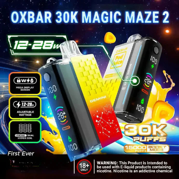 Best Vape OXBAR 30K Magic Maze 2 Disposable Vape