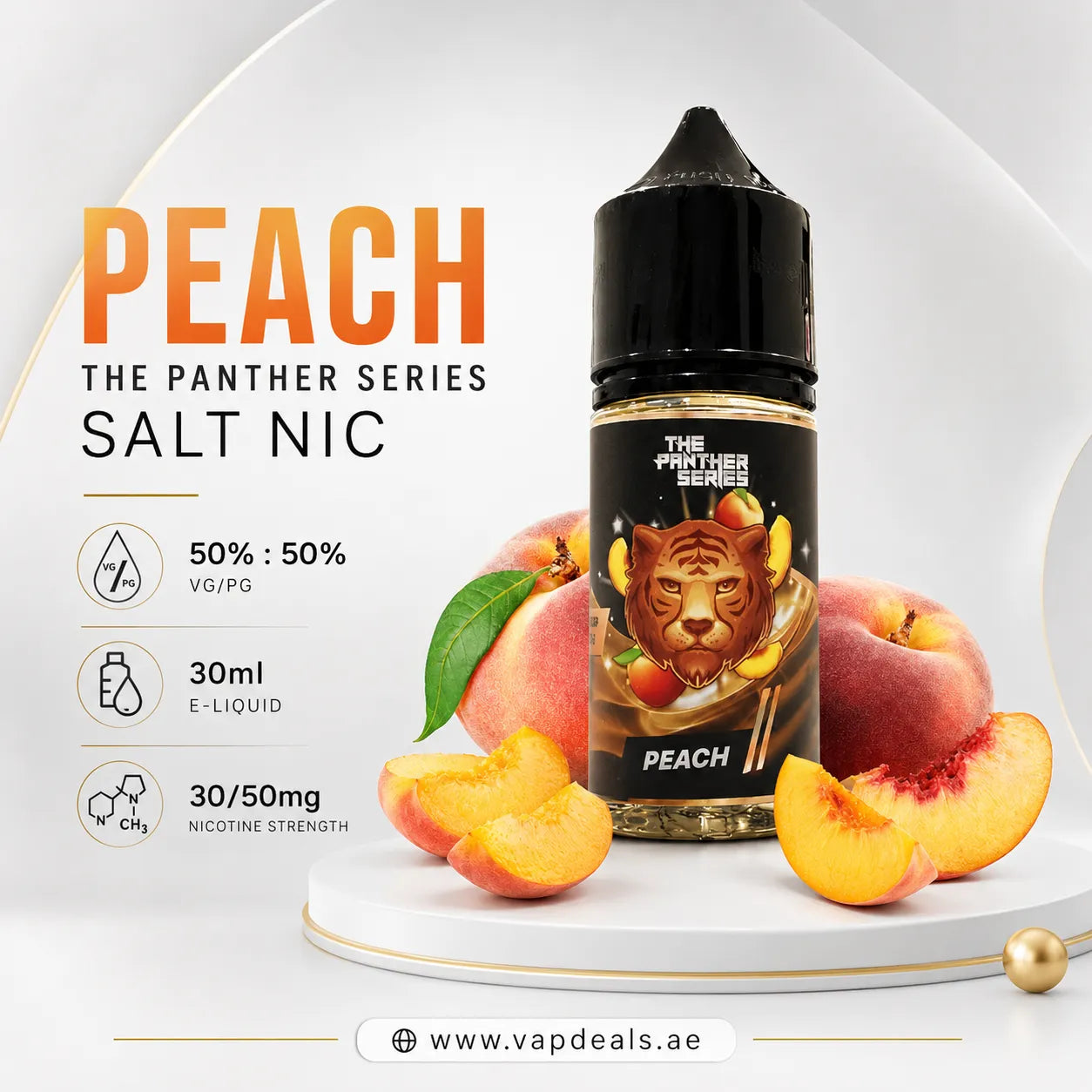 Peach The Panther Series Ice by Dr. Vapes