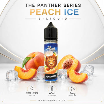 Peach Ice - The Panther Series Ice by Dr. Vapes