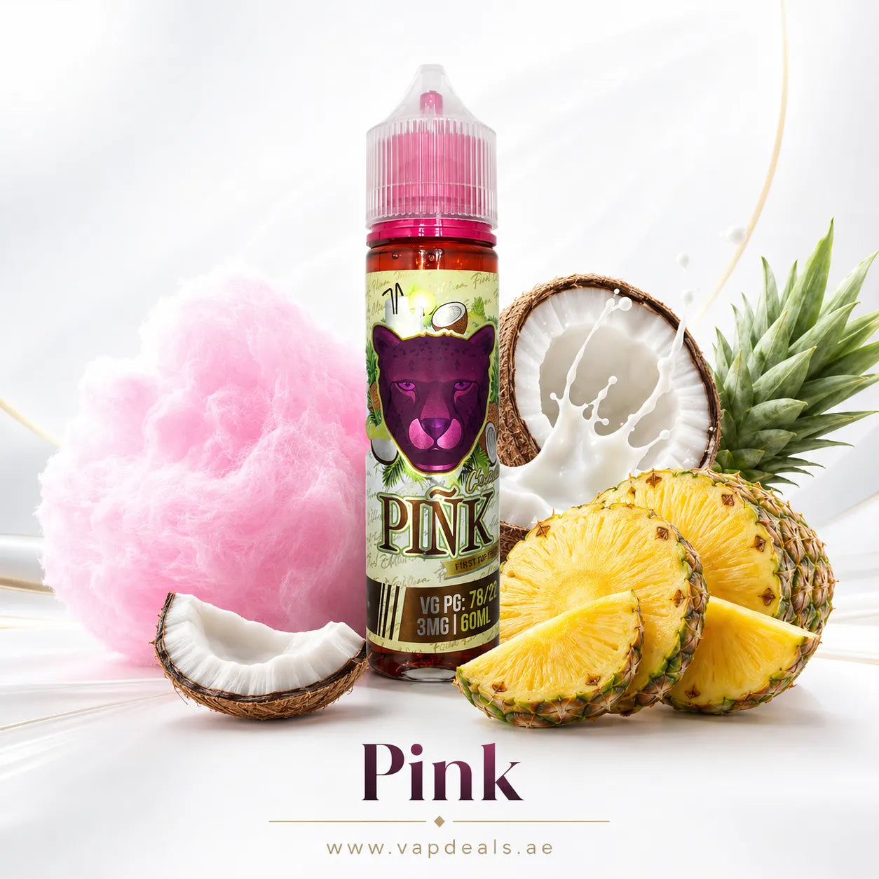 Pink Colada by Dr Vapes pink e-liquid UAE