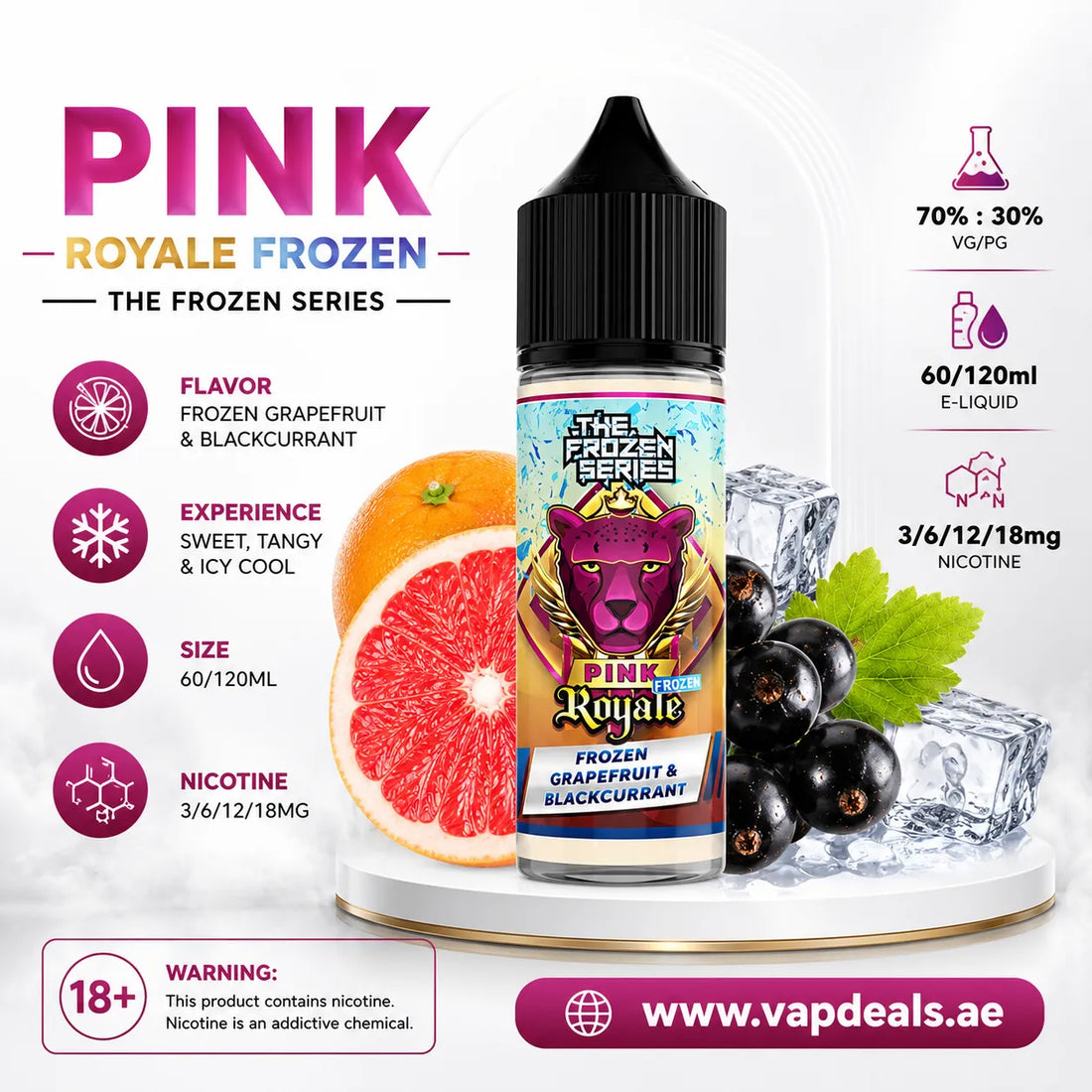 Pink Royale Frozen - Dr Vapes