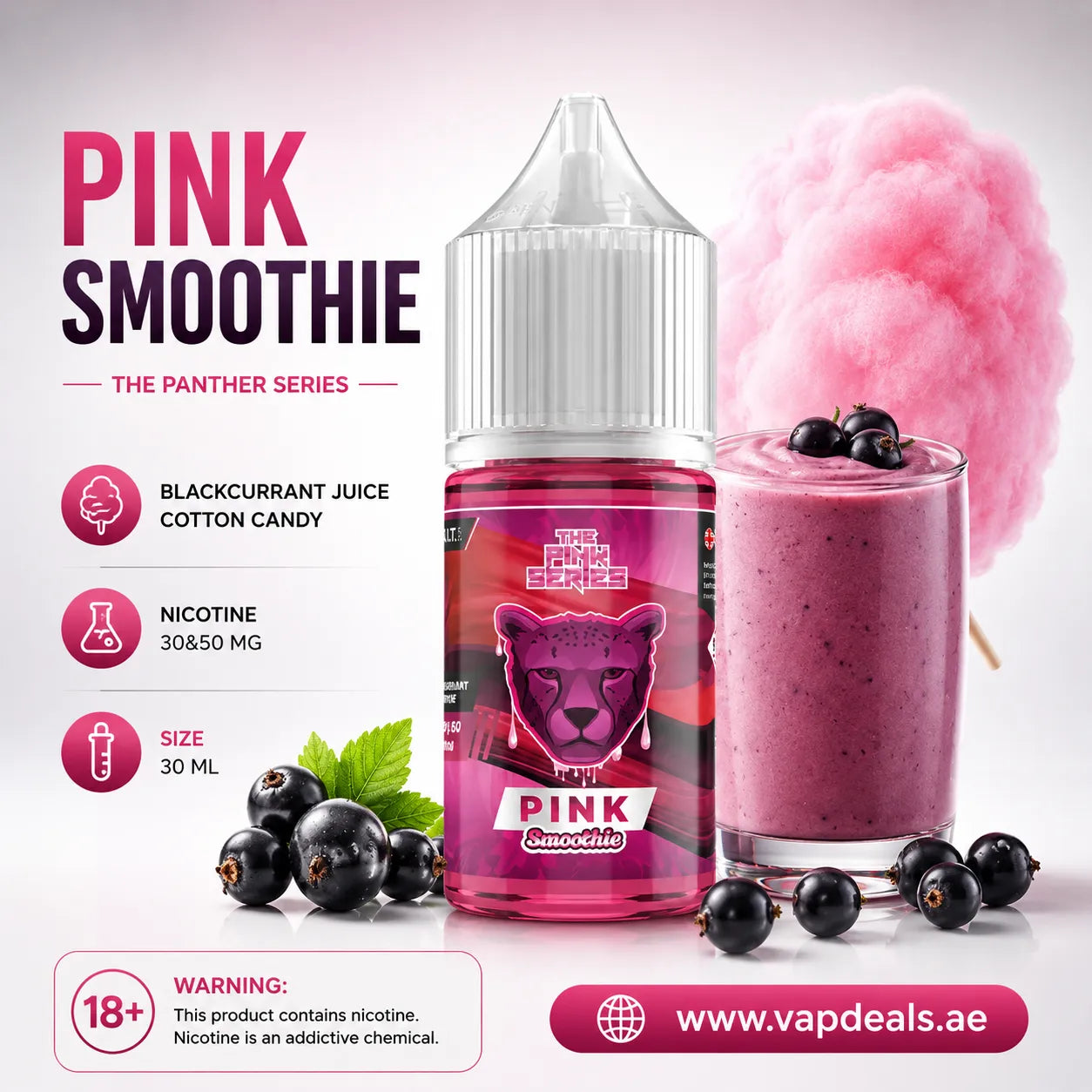 Pink Smoothie - Dr Vapes in UAE