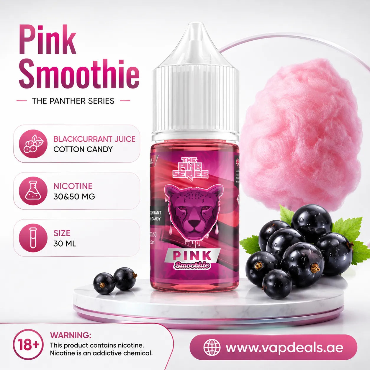 Pink Smoothie - Dr Vapes in UAE