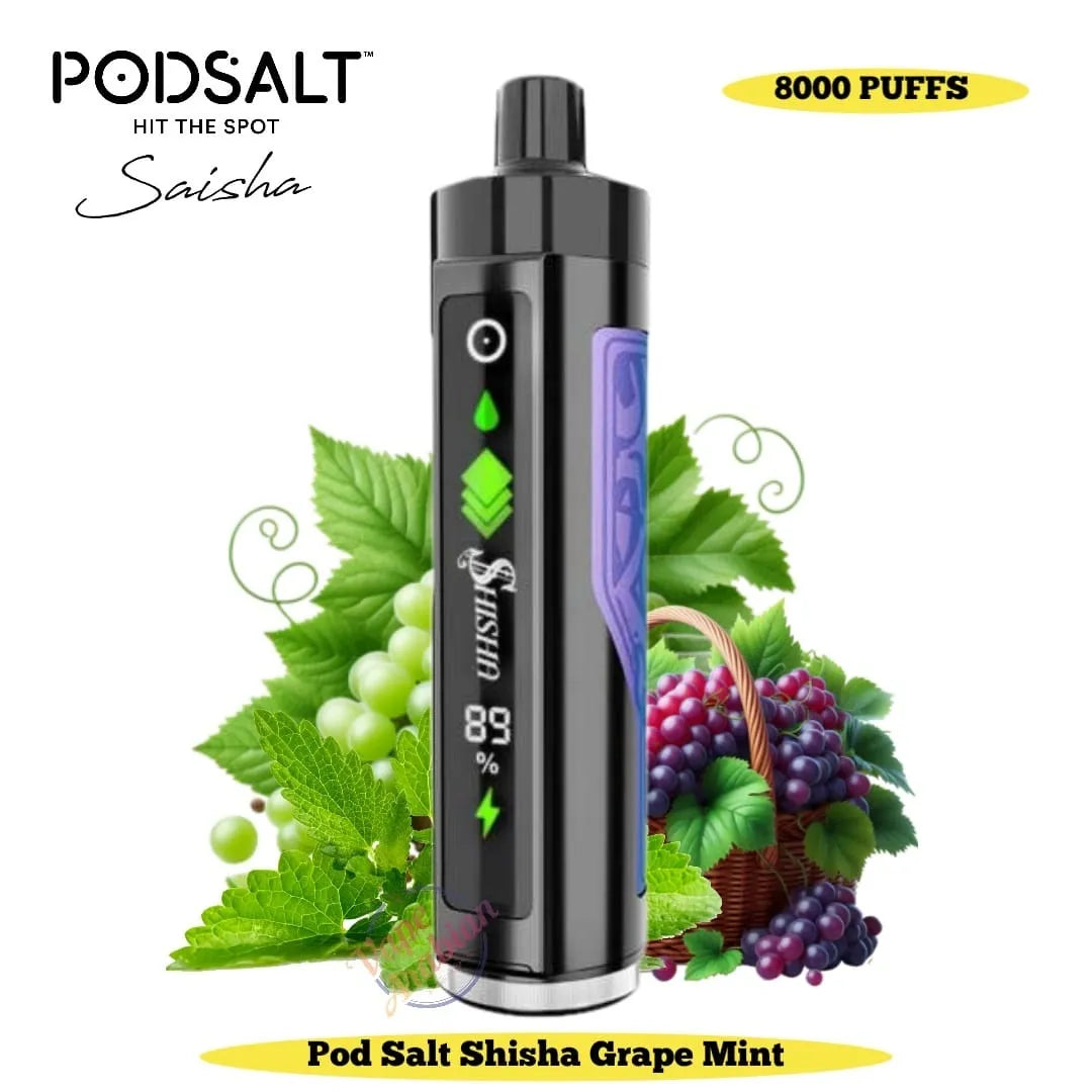 Pod Salt Shisha 8000 Puffs DTL 3mg UAE