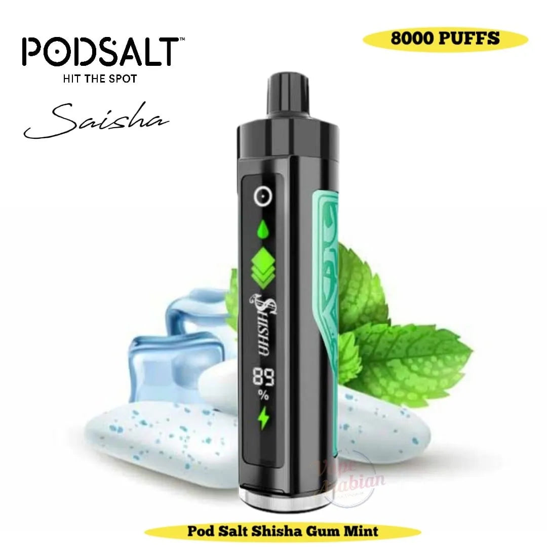 Pod Salt Shisha 8000 Puffs DTL 3mg UAE