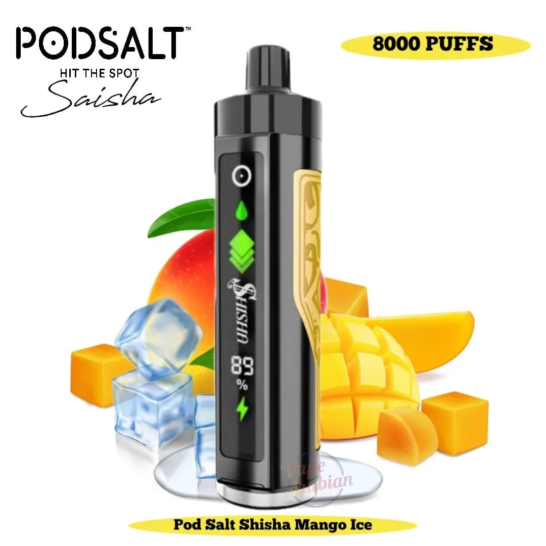 Pod Salt Shisha 8000 Puffs DTL 3mg UAE