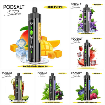 Pod Salt Shisha 8000 Puffs DTL 3mg UAE