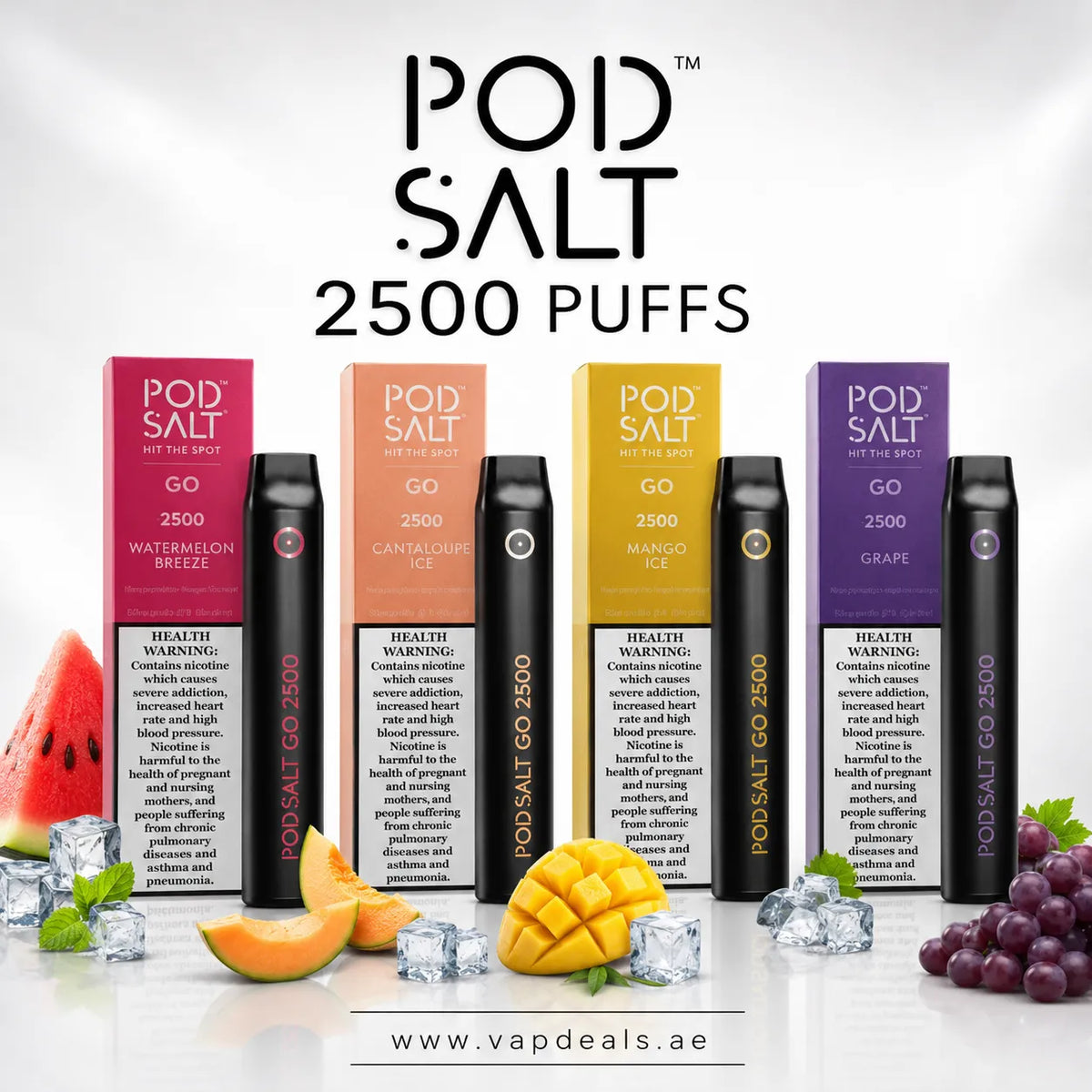Pod Salt Go 2500 Puffs 20mg in UAE
