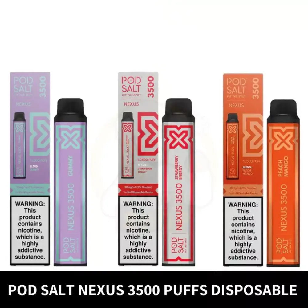 Pod Salt Nexus 3500 Disposable Vape in Dubai