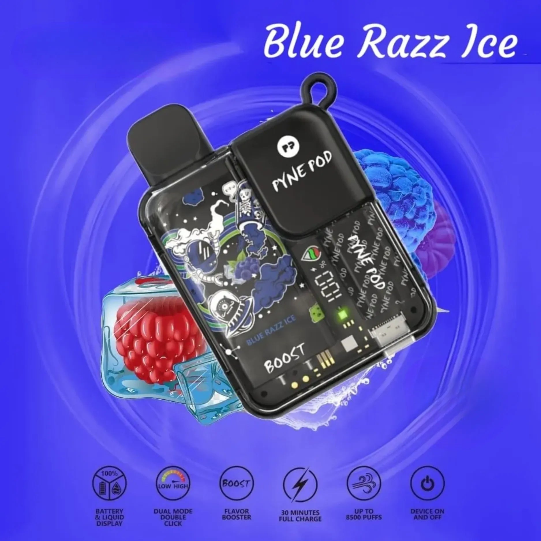 Pyne-Pod-Blue-Razz-Ice