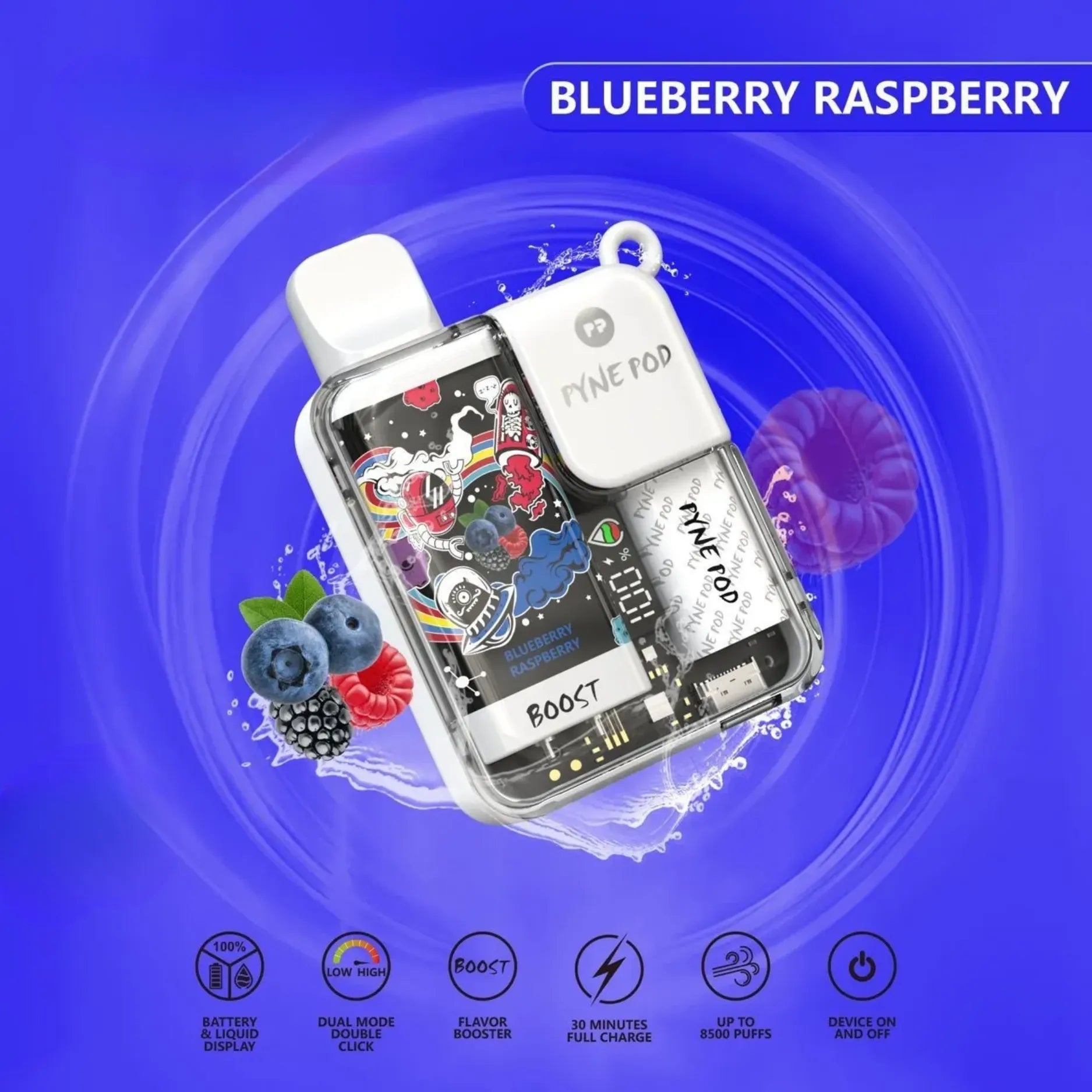 Pyne-Pod-8500-Blueberry-Raspberry