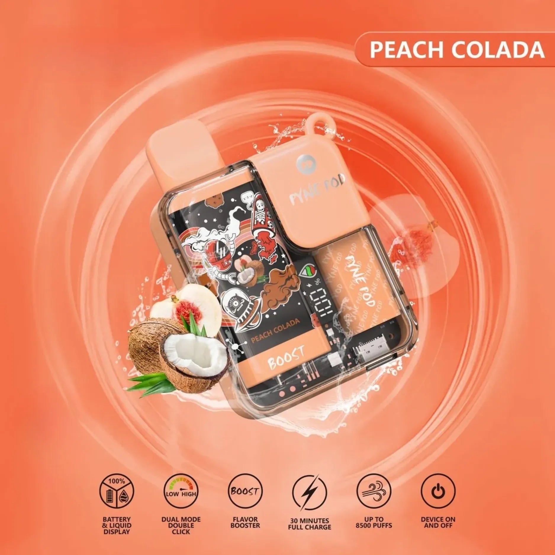 Pyne-Pod-Peach-Colada