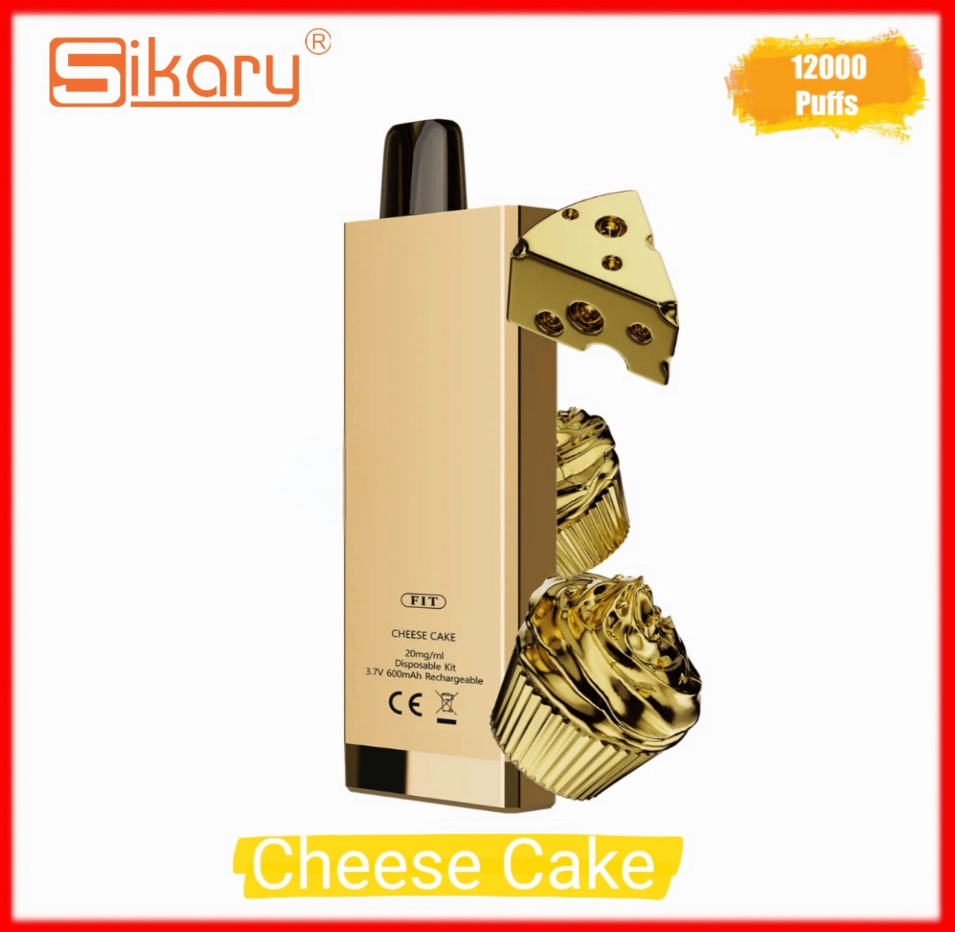 SIKARY-FIT-12000-Puffs-Cheese-Cake