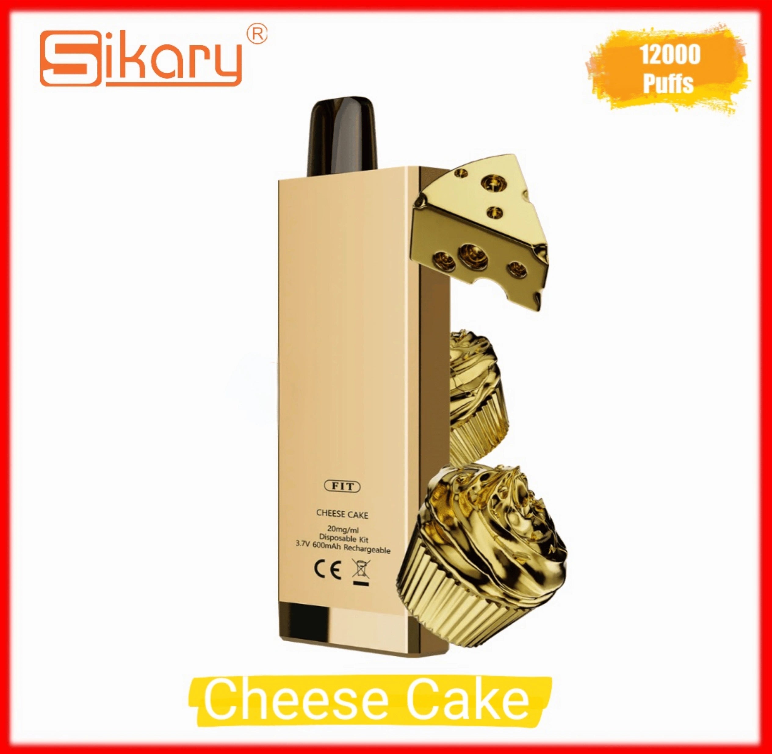 SIKARY-FIT-12000-Puffs-Cheese-Cake