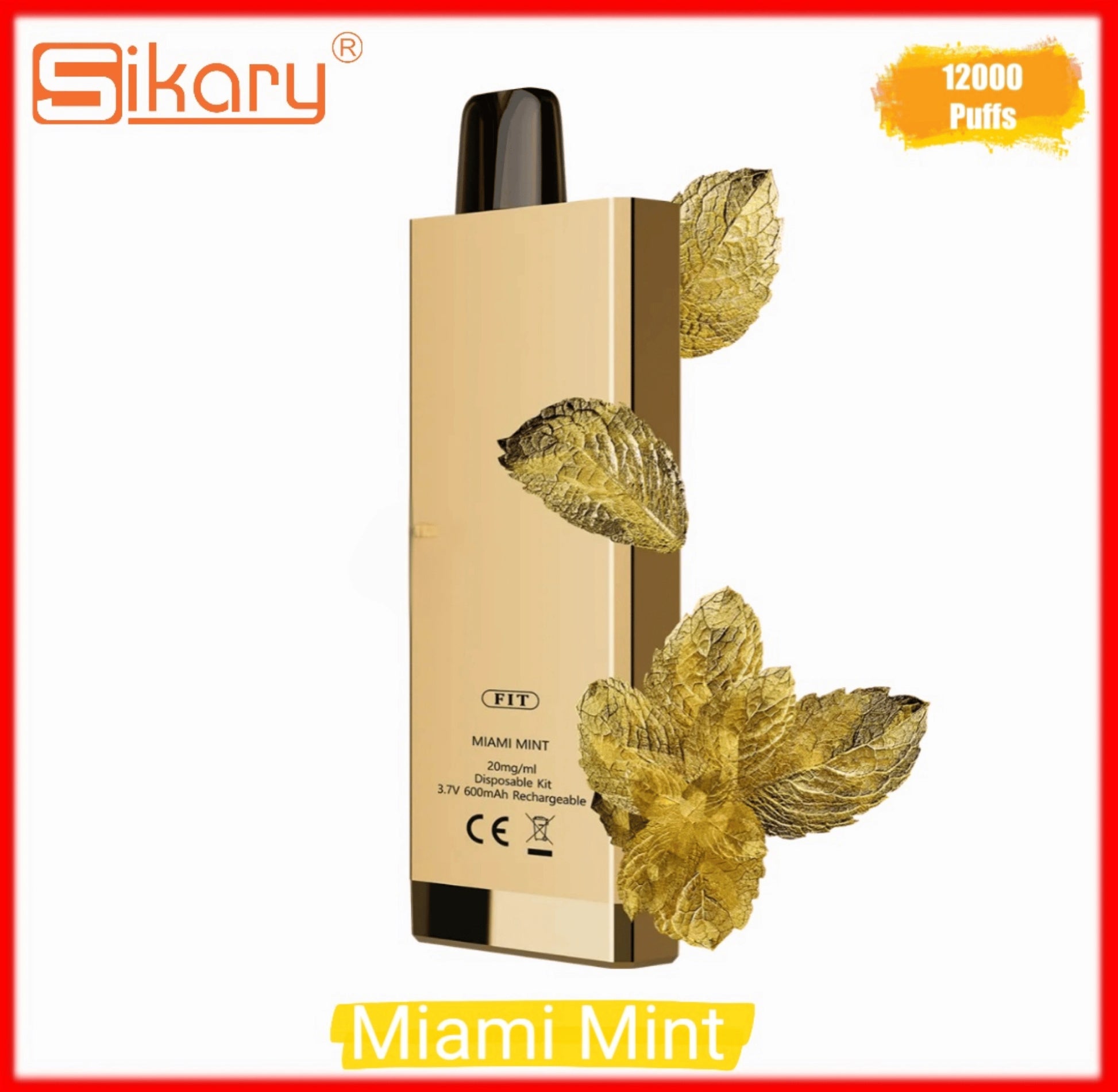 SIKARY-FIT-12000-Puffs-Miami-Mint