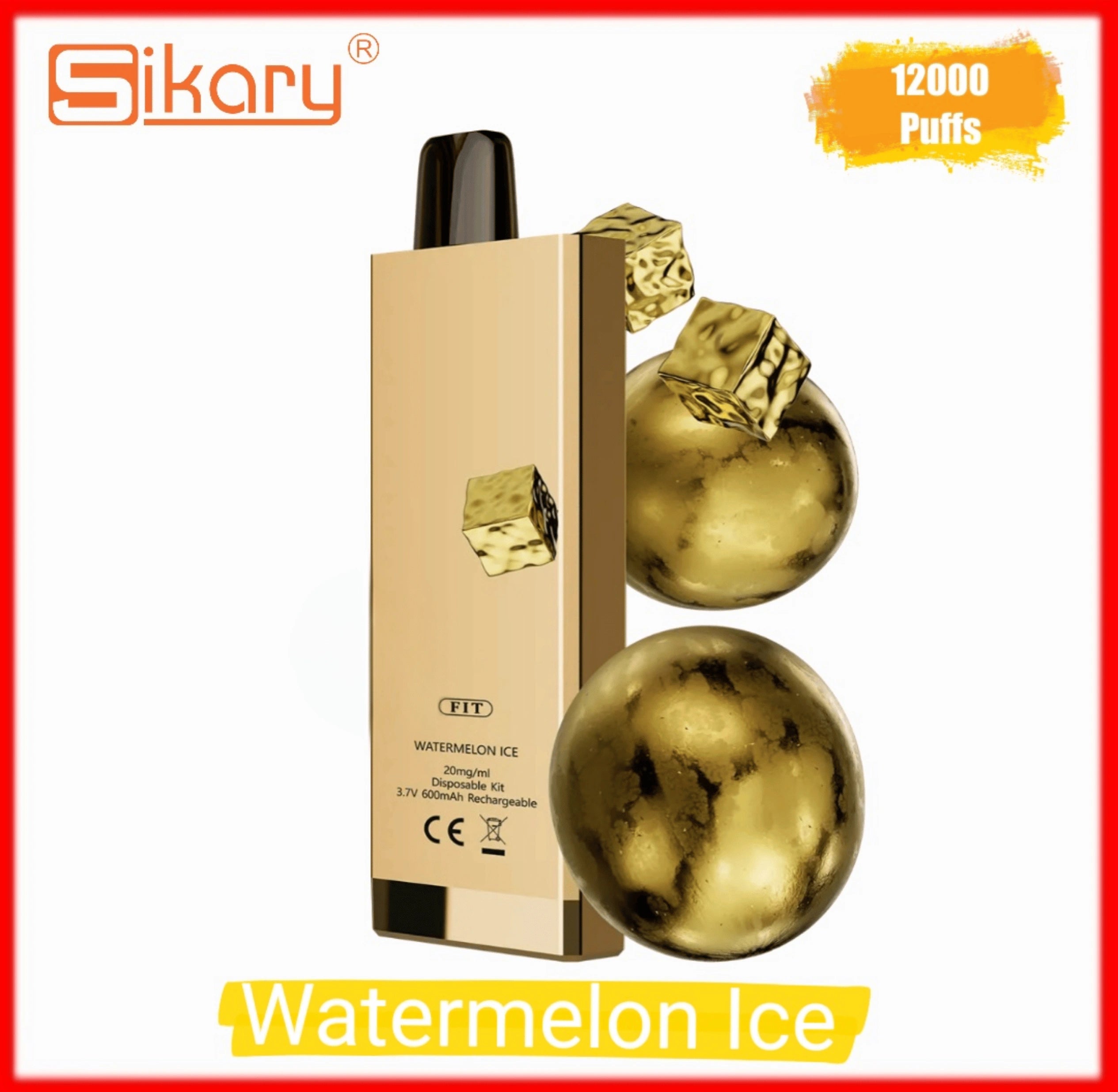 SIKARY-FIT-12000-Puffs-Watermelon-Ice