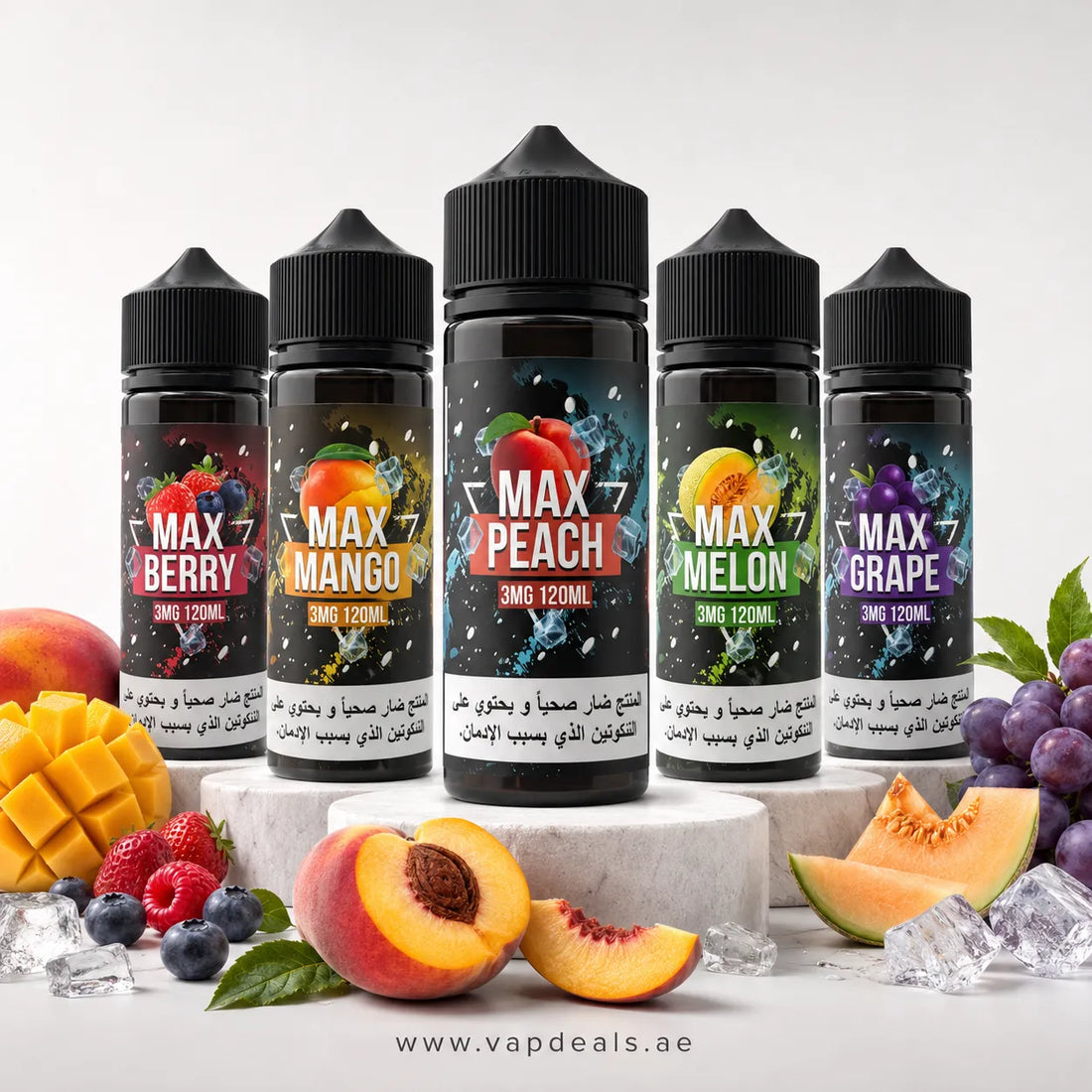 Sams Vape Max 120ML 3MG Freebase