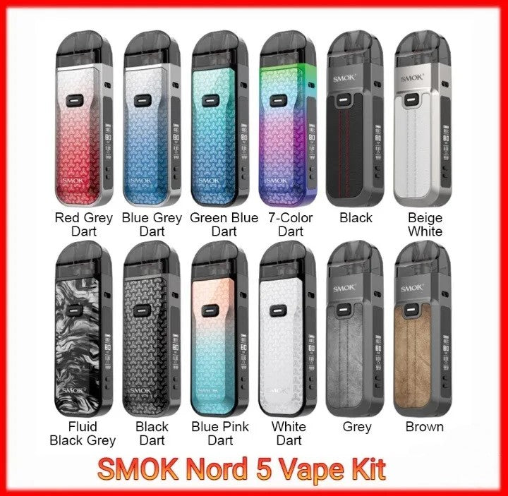 Smok Nord 5 Vape Kit Max 80W In UAE