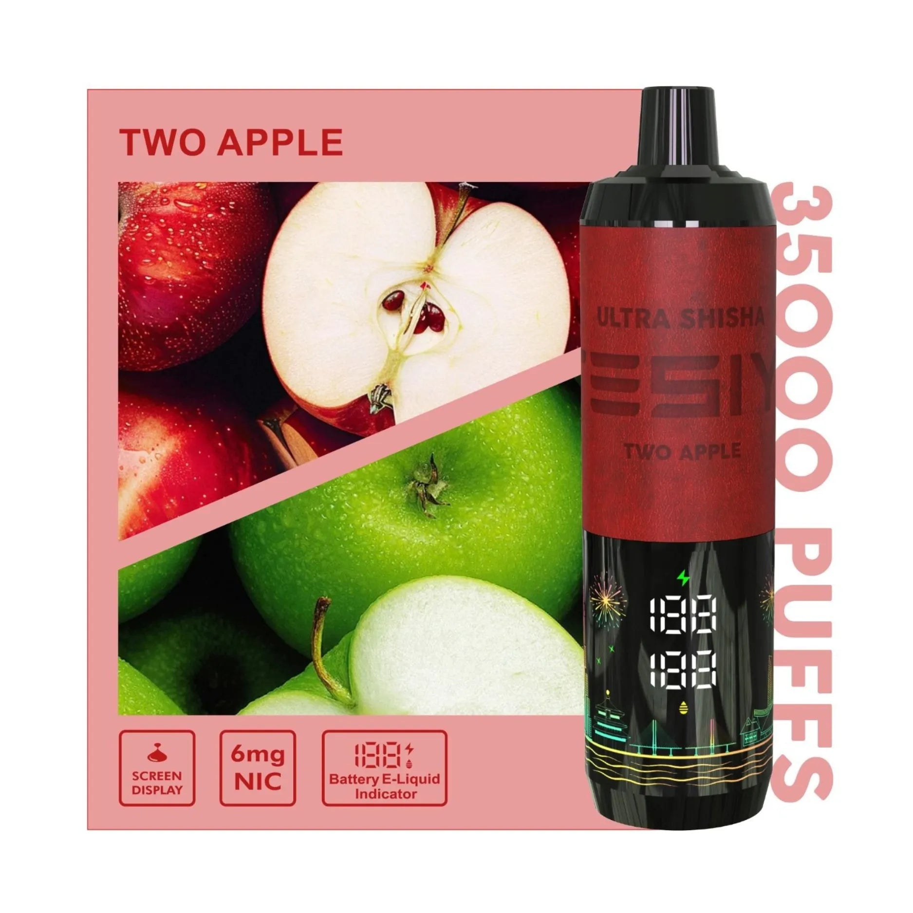 TESIYI-Ultra-Shisha--Two-Apple