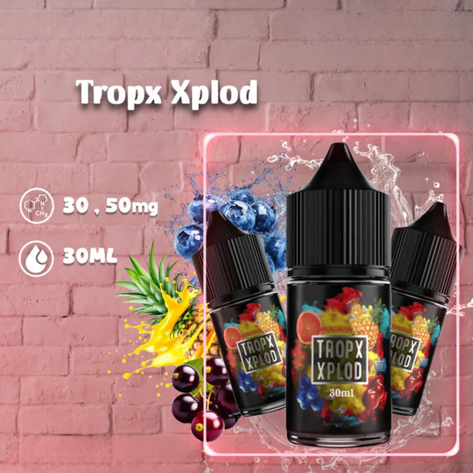 Tropx Xplod Saltnic by Sam Vapes