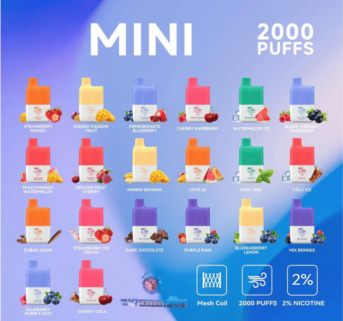 Tugboat Mini 2000 Puffs 