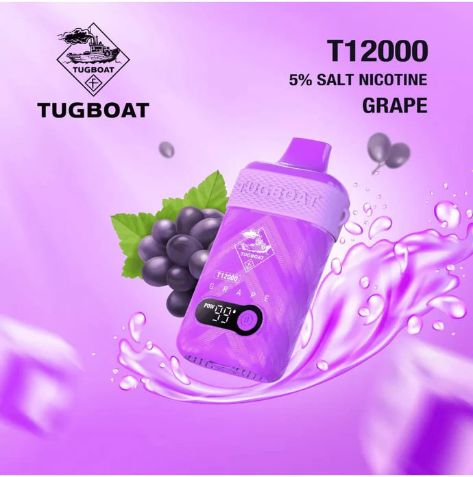 Tugboat T12000 puffs rechargeable vape