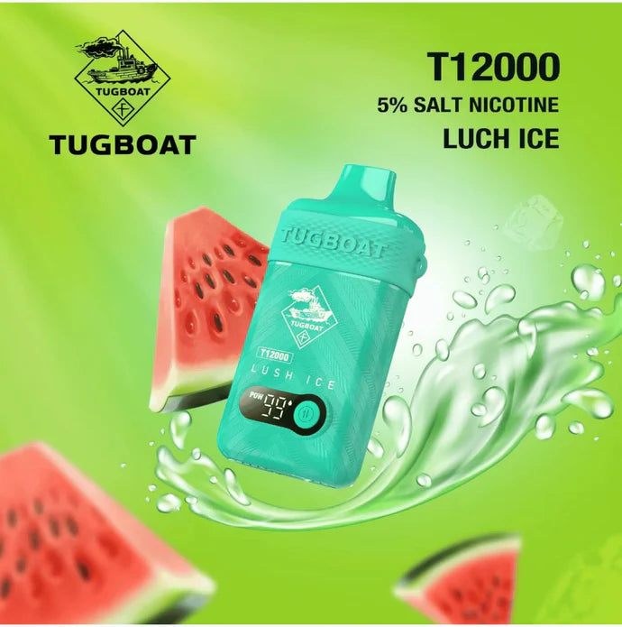 Tugboat T12000 puffs rechargeable vape