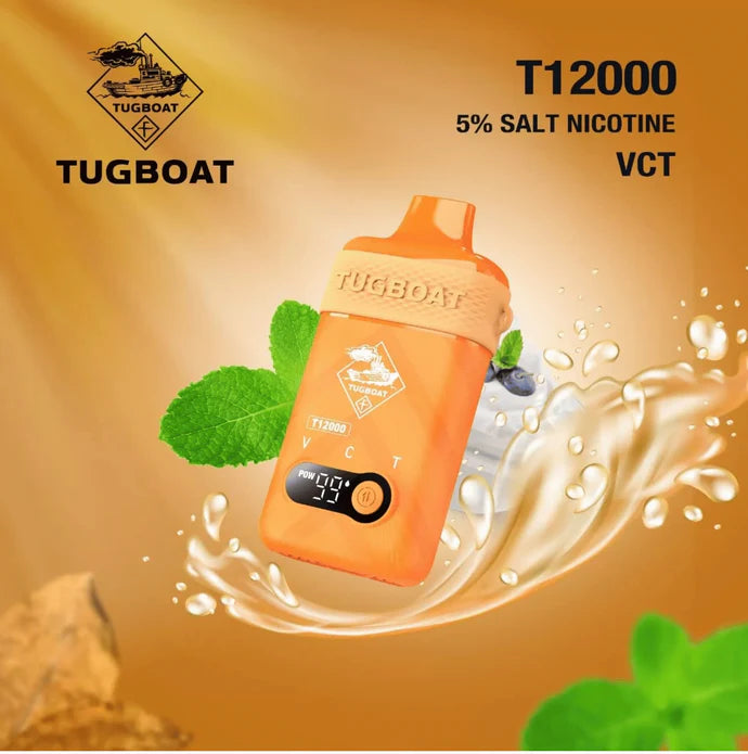 Tugboat T12000 puffs rechargeable vape