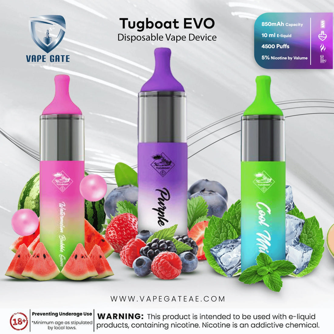 2TugboatEVODisposableVapeDevice