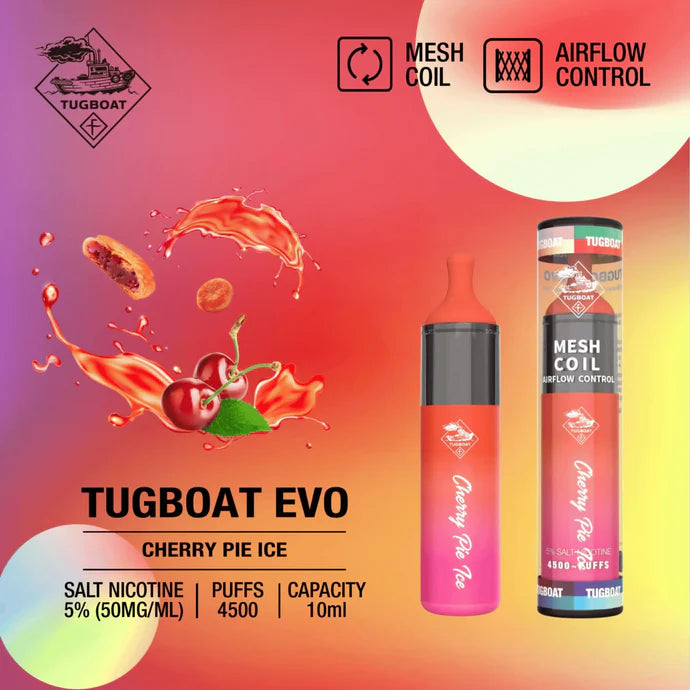 Tugboat EVO Disposable Vape Device 
