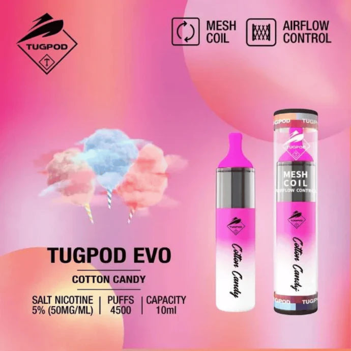 Tugboat EVO Disposable Vape Device 