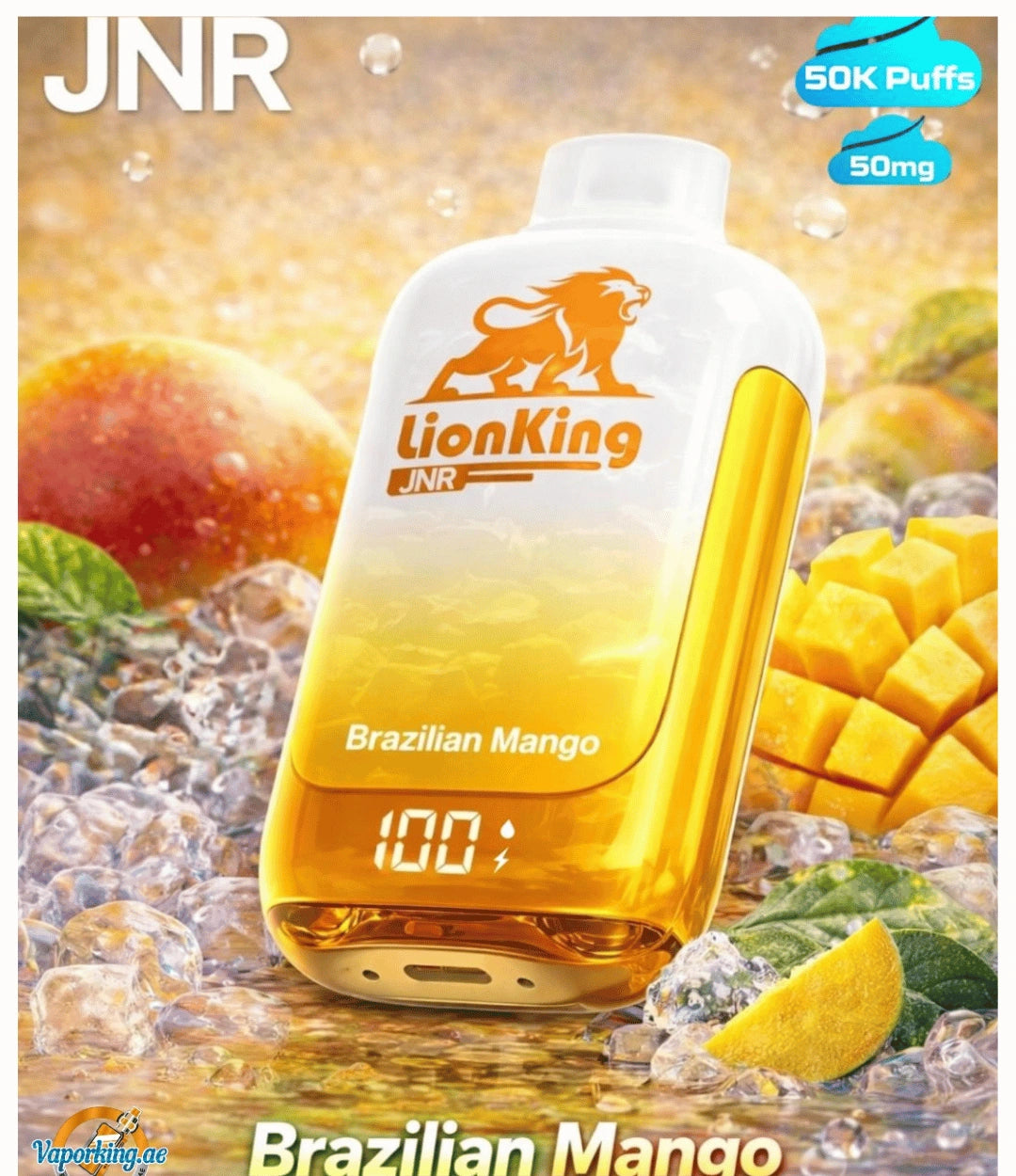 JNR Lionking 50000 Puffs Disposable Vape 50mg