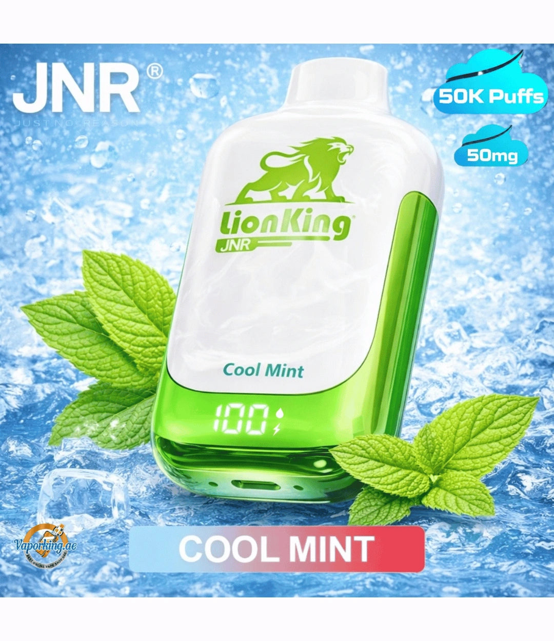 JNR Lionking 50000 Puffs Disposable Vape 50mg
