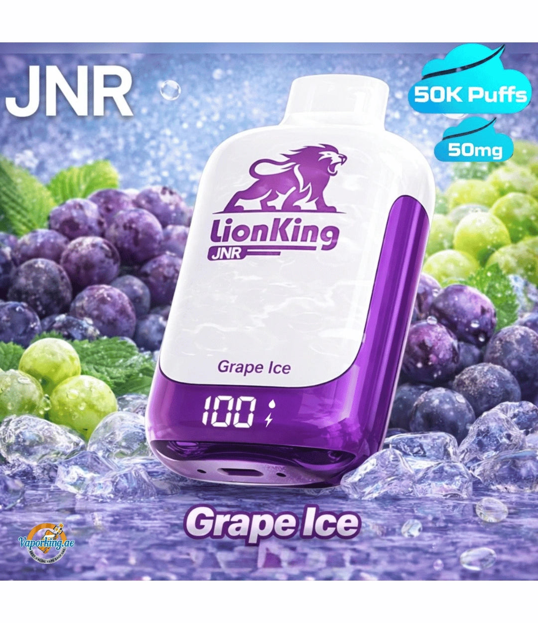 JNR Lionking 50000 Puffs Disposable Vape 50mg