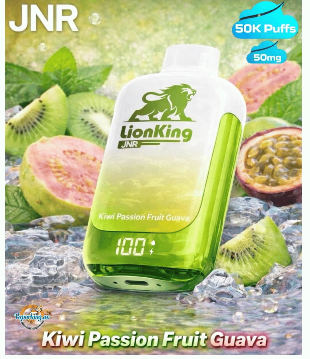JNR Lionking 50000 Puffs Disposable Vape 50mg